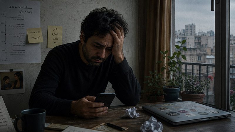 داستان کوتاه مردی که از دست داد نوشته حسام الدین مطهری